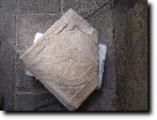 Formella in pietra di nanto